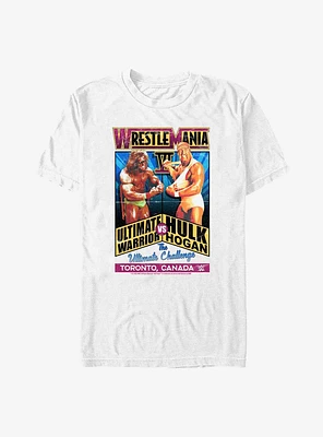 WWE WrestleMania 6 The Ultimate Challenge Warrior vs. Hulk Hogan T-Shirt