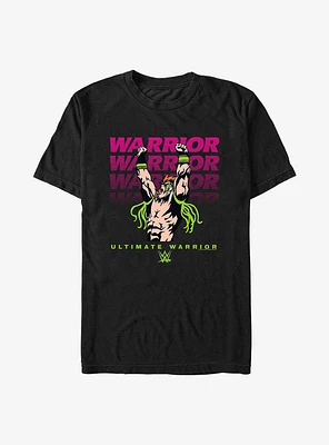 WWE Ultimate Warrior Name Stack T-Shirt