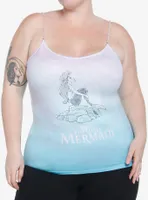 Her Universe Disney The Little Mermaid Ombre Pearl Strap Girls Cami Plus