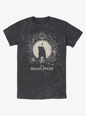 Disney Hocus Pocus Black Flame Mineral Wash T-Shirt