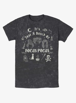 Disney Hocus Pocus Sanderson Sisters A Bunch of Mineral Wash T-Shirt