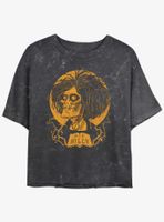 Disney Hocus Pocus RIP Billy Mineral Wash Womens Crop T-Shirt