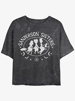 Disney Hocus Pocus Sanderson Bed and Breakfast Mineral Wash Womens Crop T-Shirt