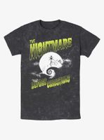 Disney The Nightmare Before Christmas Moonlit Jack Skellington Mineral Wash T-Shirt