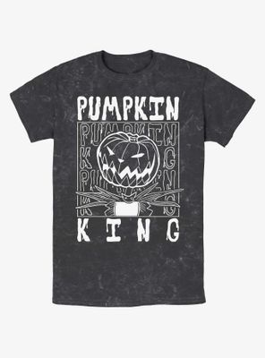 Disney The Nightmare Before Christmas Jack Pumpkin King Mineral Wash T-Shirt