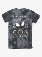 Disney The Nightmare Before Christmas Jack Spooky Icons Tie-Dye T-Shirt