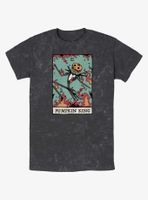 Disney The Nightmare Before Christmas Jack Pumpkin King Card Mineral Wash T-Shirt