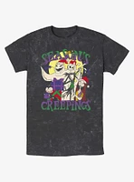 Disney The Nightmare Before Christmas Season's Creepings Mineral Wash T-Shirt