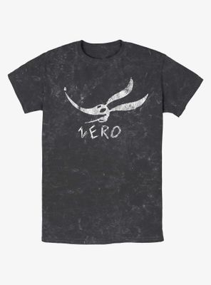 Disney The Nightmare Before Christmas Zero Face Mineral Wash T-Shirt