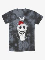 Disney The Nightmare Before Christmas Santa Jack Tie-Dye T-Shirt