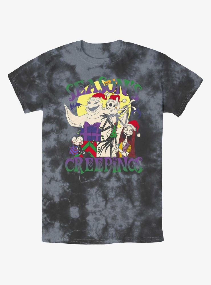 Disney The Nightmare Before Christmas Season's Creepings Tie-Dye T-Shirt