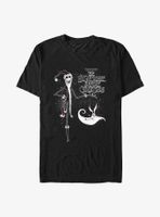 Disney The Nightmare Before Christmas Santa Jack and Zero T-Shirt