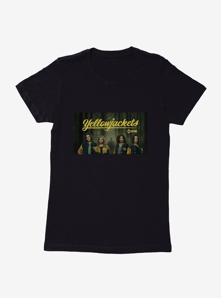 Yellowjackets Poster Card Womens T-Shirt