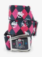 Monster High Argyle Skullette Seatbelt Belt