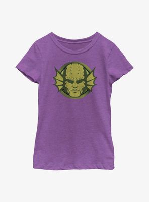 Marvel She-Hulk Abomination Portrait Youth Girls T-Shirt