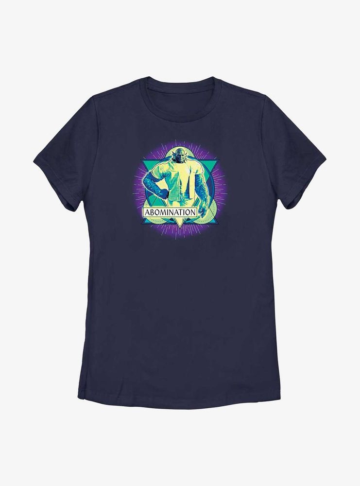 Marvel She-Hulk Abomination Badge Womens T-Shirt