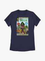 Marvel She-Hulk Comic Cover Womens T-Shirt