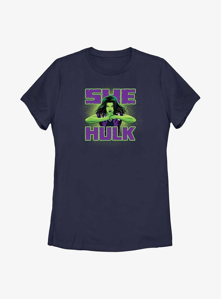 Marvel She-Hulk Power Womens T-Shirt