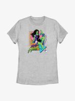 Marvel She-Hulk Retro Womens T-Shirt