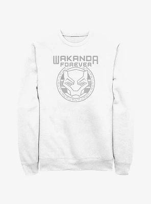 Marvel Black Panther: Wakanda Forever Mask Circle Sweatshirt