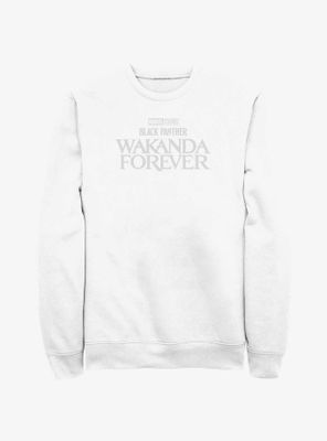Marvel Black Panther: Wakanda Forever Logo Sweatshirt