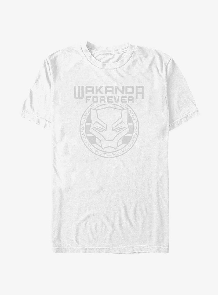 Marvel Black Panther: Wakanda Forever Mask Circle T-Shirt