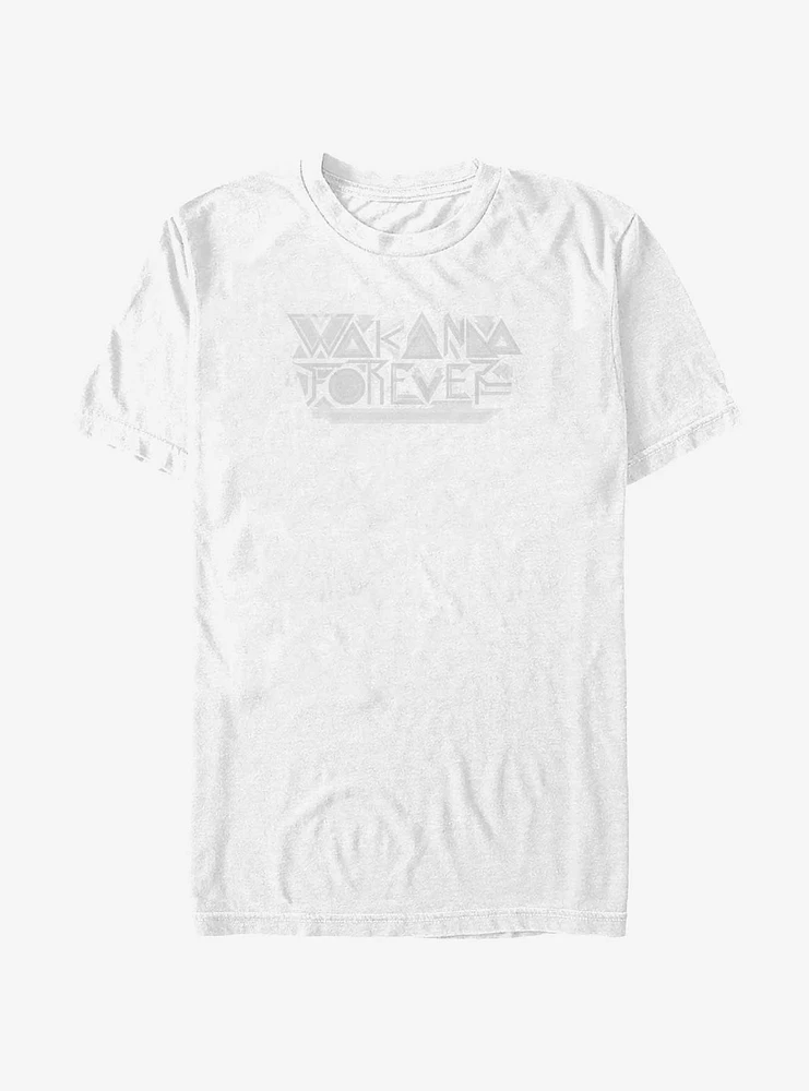 Marvel Black Panther: Wakanda Forever Pattern T-Shirt