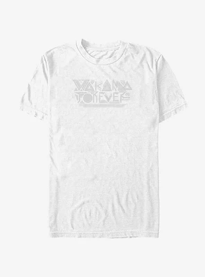 Marvel Black Panther: Wakanda Forever Pattern T-Shirt