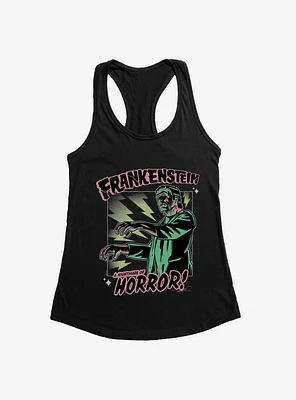 Universal Monsters Frankenstein Nightmare Of Horror Girls Tank