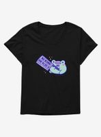 Rainylune Friend The Frog Knife Womens T-Shirt Plus