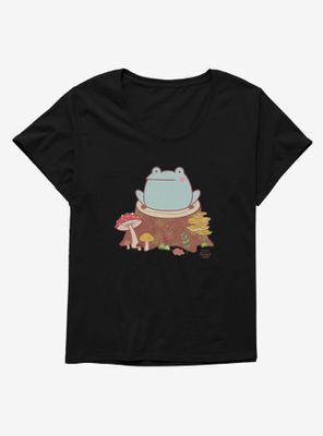 Rainylune Son The Frog Stump Womens T-Shirt Plus