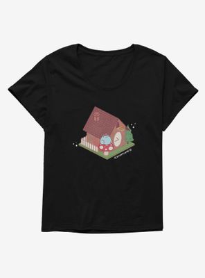 Rainylune Sprout The Frog Clock Womens T-Shirt Plus