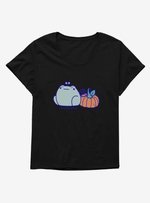 Rainylune Sprout The Frog Pumpkin Womens T-Shirt Plus