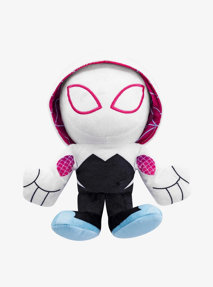 Marvel Spider-Man: Into The Spider-Verse Ghost Spider Kuricha Sitting Plush