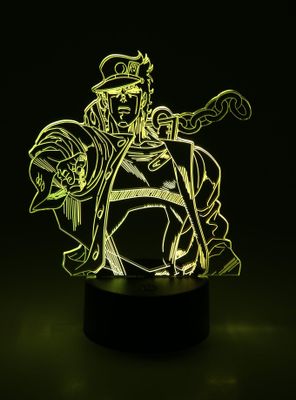 Otaku Lamps JoJo's Bizarre Adventure Jotaru Kujo Acrylic Lamp