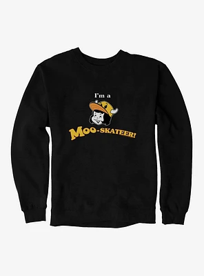 Clerks 3 Moo-Skateer! Girl Sweatshirt