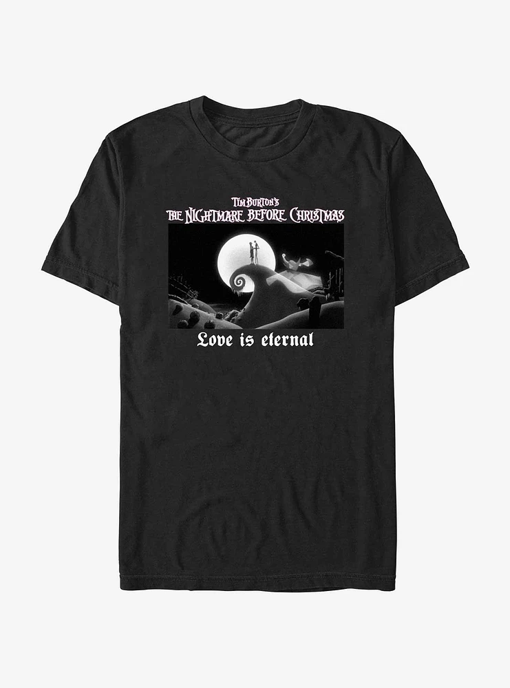 Disney The Nightmare Before Christmas Love Is Eternal Scene T-Shirt