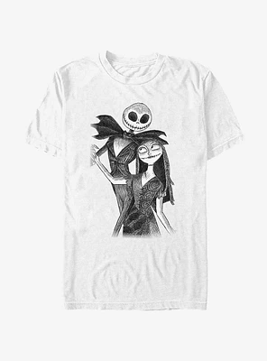 Disney The Nightmare Before Christmas Jack and Sally Dance T-Shirt