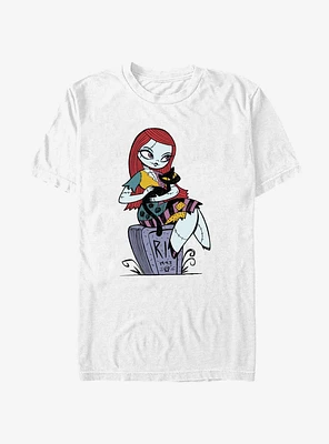 Disney The Nightmare Before Christmas Sally and Black Cat T-Shirt