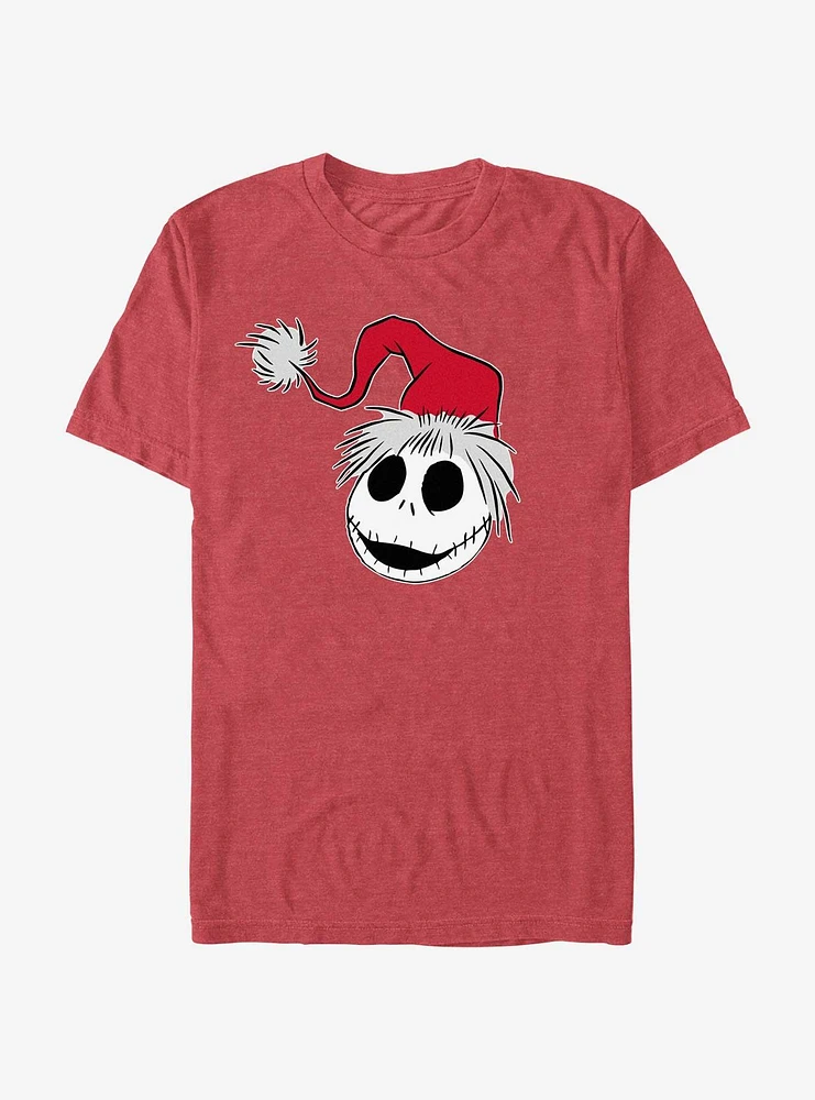 Disney The Nightmare Before Christmas Santa Hat Jack T-Shirt