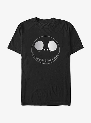 Disney The Nightmare Before Christmas Jack Skellington Skull Head T-Shirt