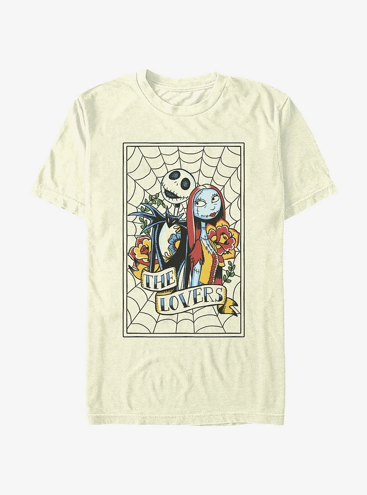 Disney The Nightmare Before Christmas Jack and Sally Lovers T-Shirt