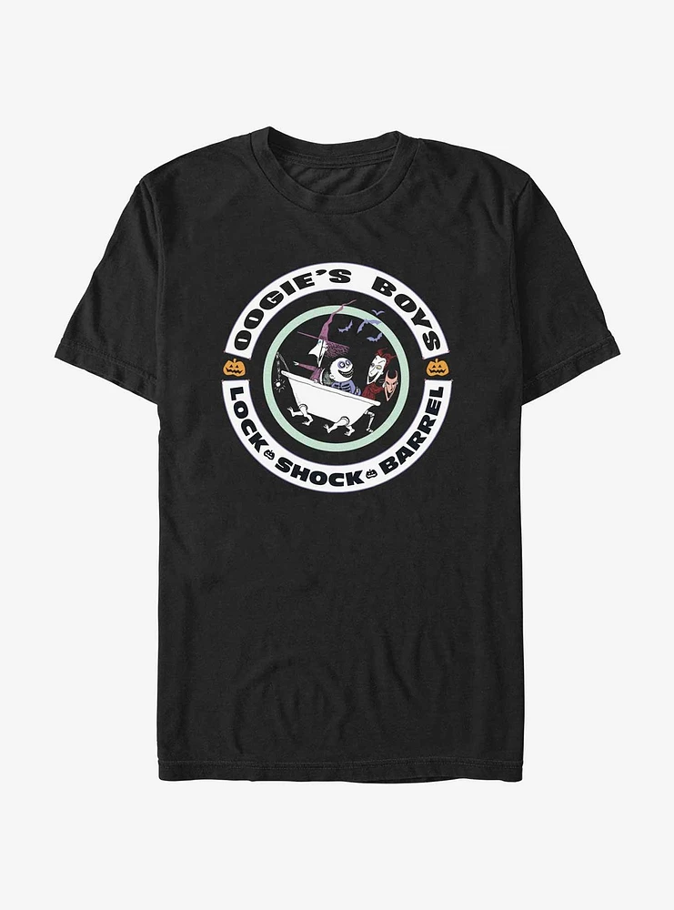 Disney The Nightmare Before Christmas Troublemakers Lock, Shock & Barrel T-Shirt