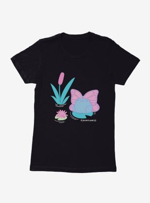 Rainylune Sprout The Frog Butterfly Womens T-Shirt