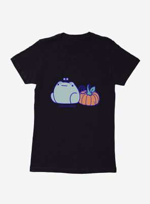 Rainylune Sprout The Frog Pumpkin Womens T-Shirt