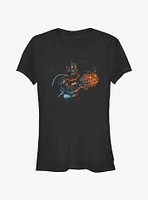 Star Wars Darth Vader Pumpkin Treat Girls T-Shirt