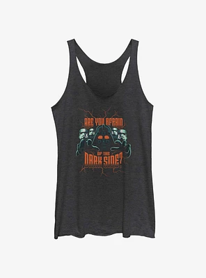 Star Wars Darth Vader Are You Afraid Girls Tank