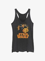 Star Wars Darth Pumpkin Girls Tank