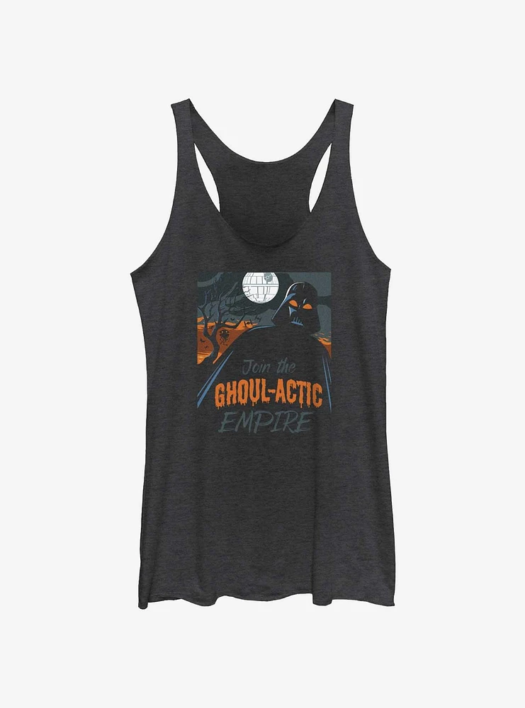 Star Wars Vader Join The Ghoul-actic Empire Girls Tank