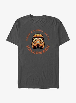 Star Wars Pumpkin Trooper Ghoul-actic Halloween T-Shirt